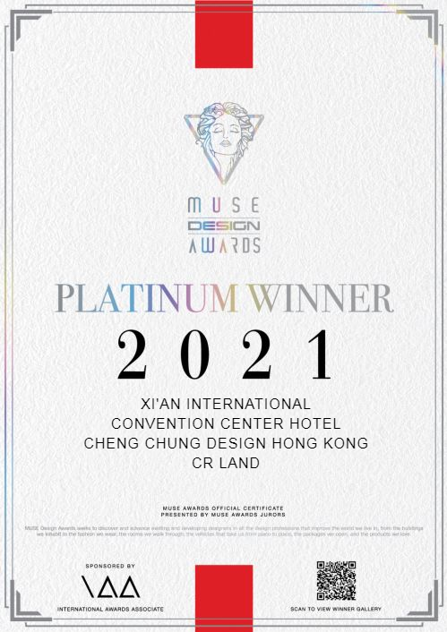 CCD won the Platinum Award at Muse Design Awards